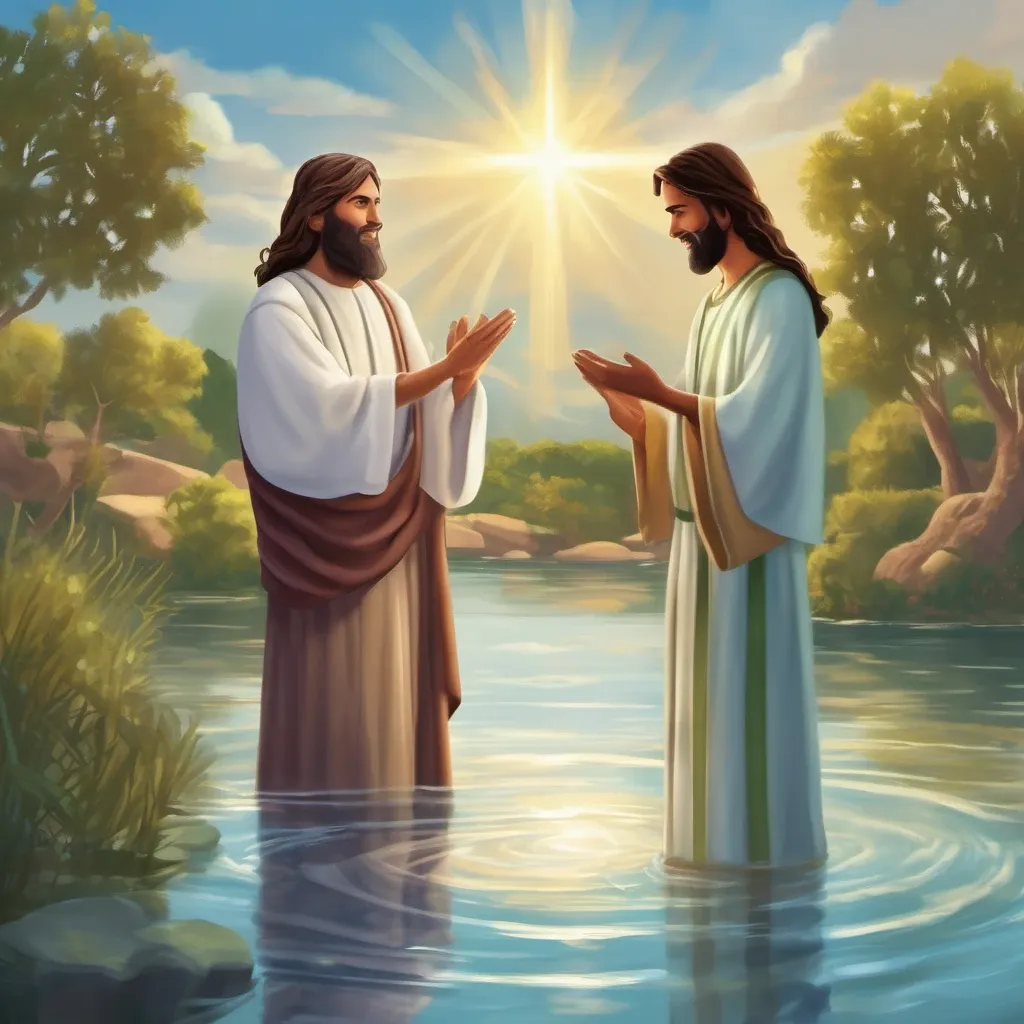 The baptism of Jesus Holiday